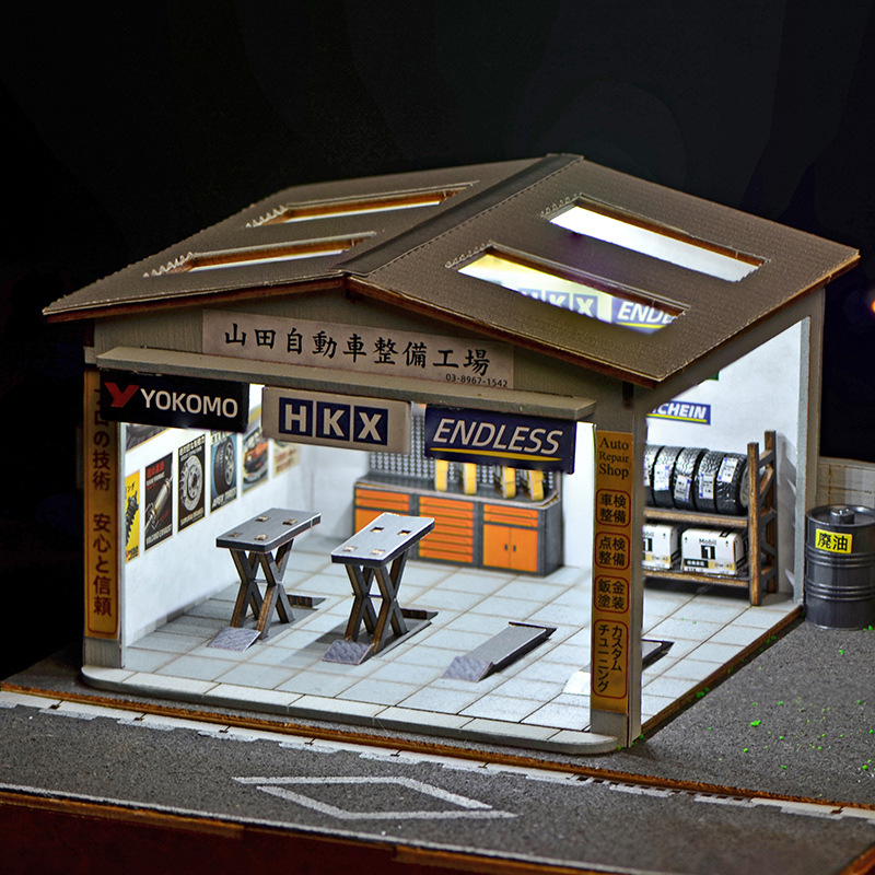 Kit de Diorama d'Atelier de Ré - Auto Repair Shops avis et prix