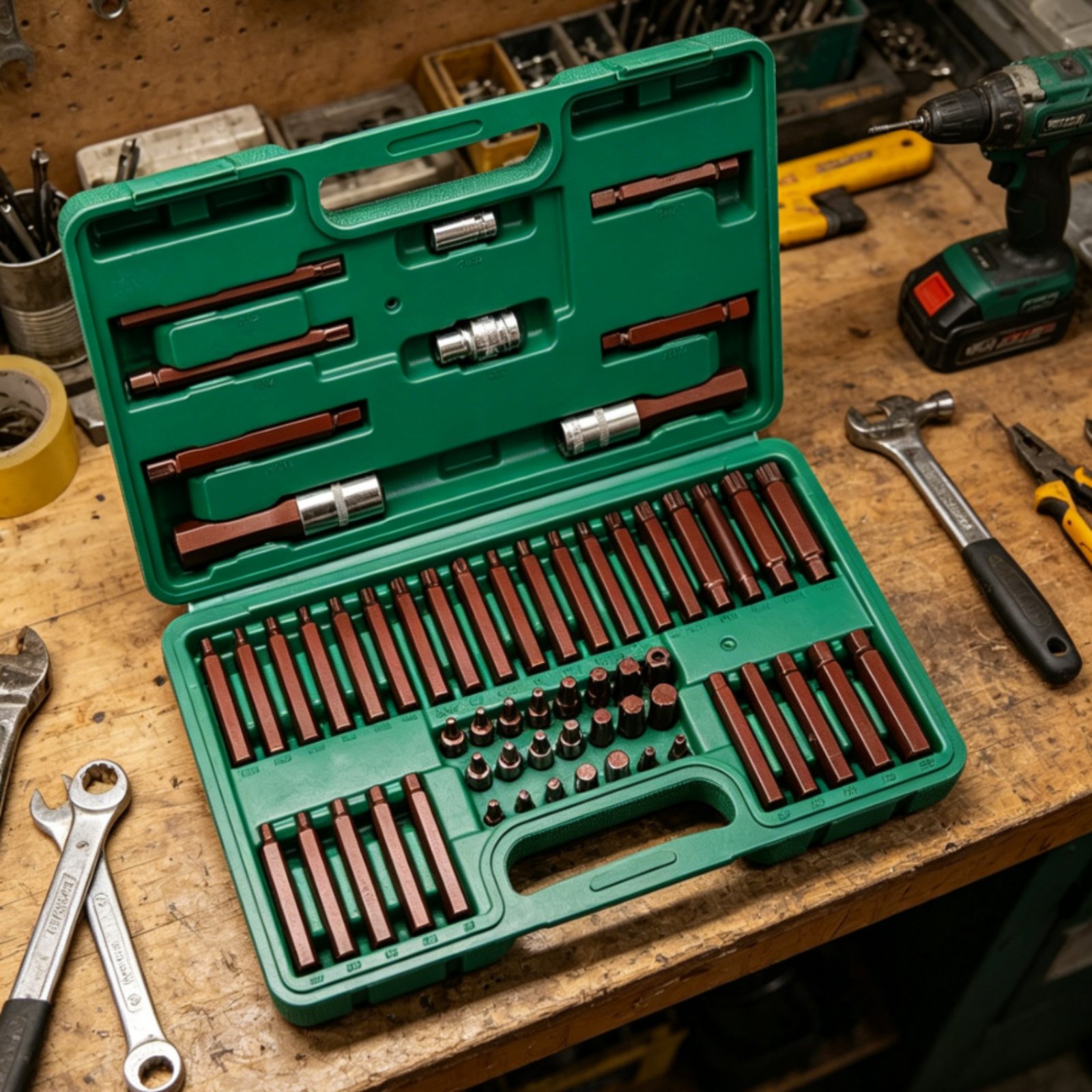 Jeu de 60 embouts étoile robus - Auto Repair Shops avis et prix